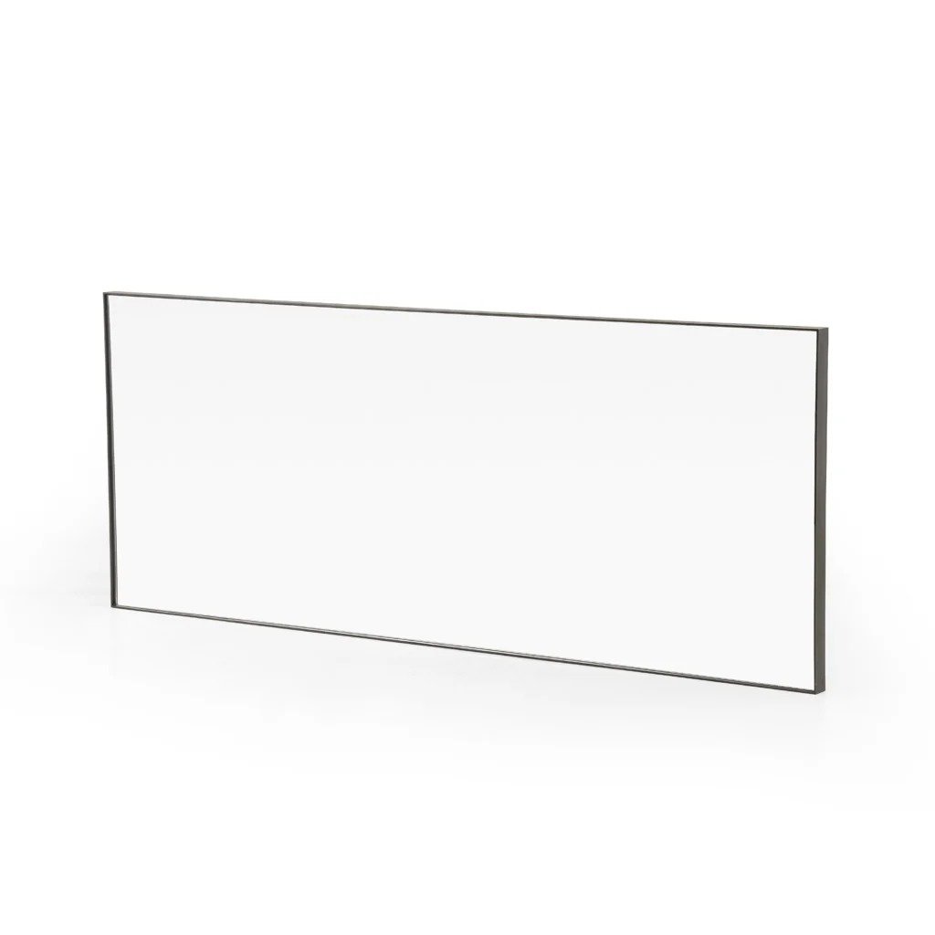 Slim Black Rectangular Mirror - Image 9