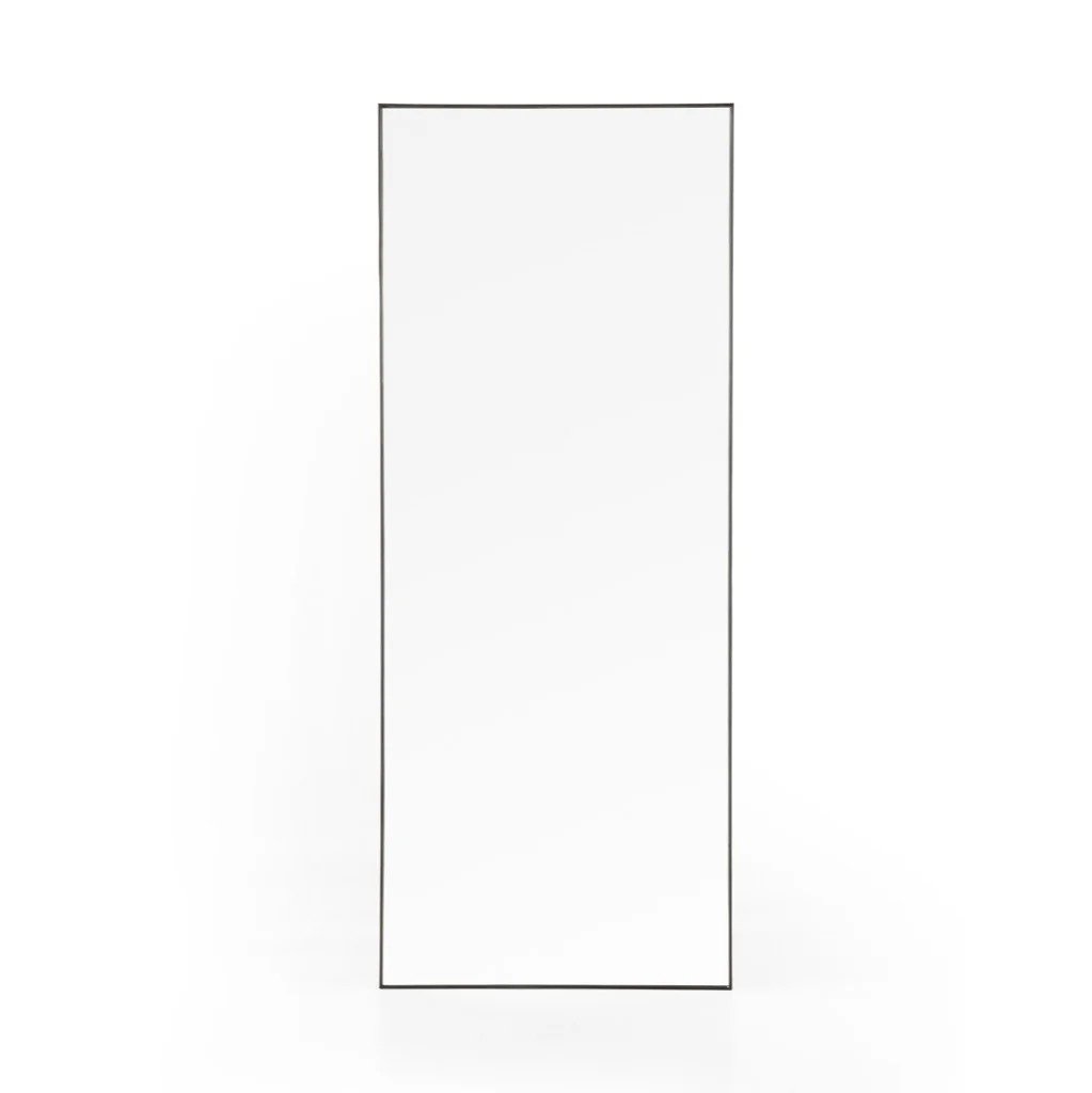 Slim Black Rectangular Mirror - Image 10