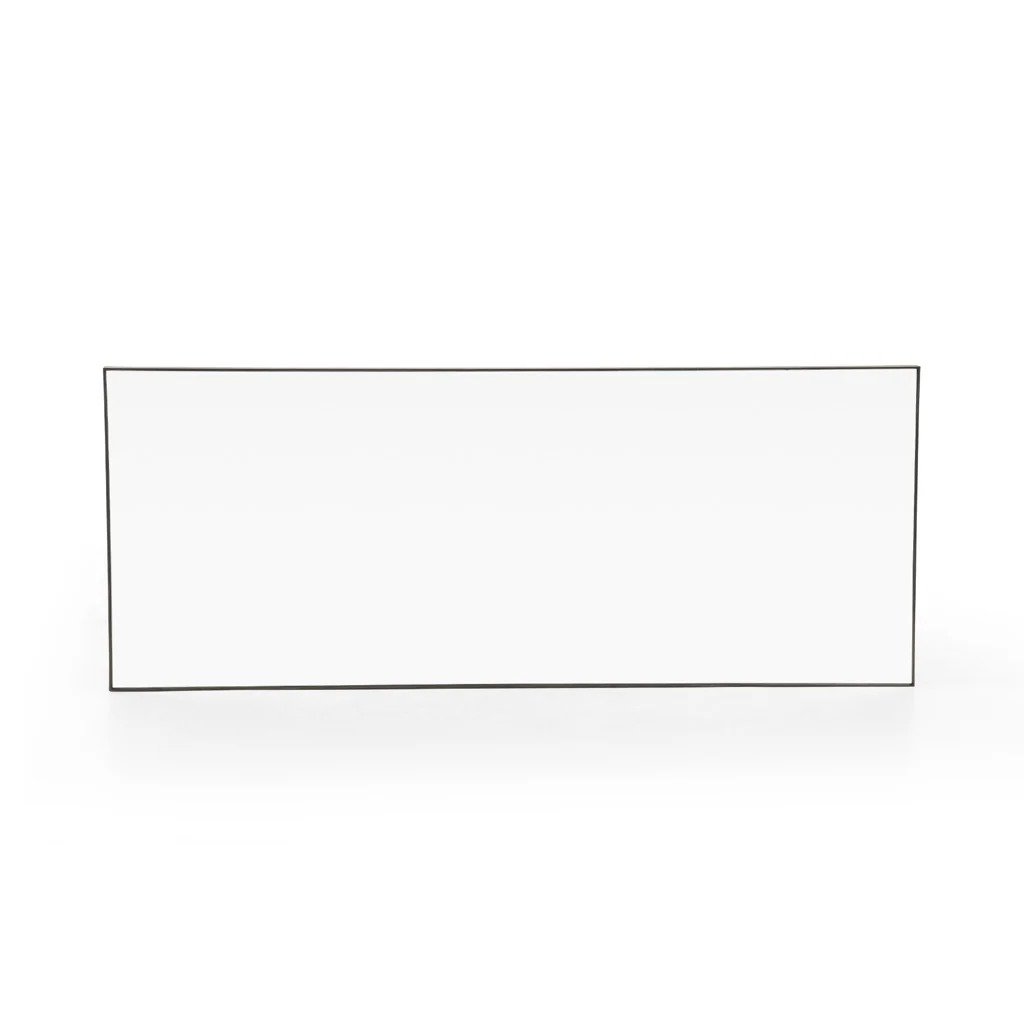 Slim Black Rectangular Mirror - Image 11