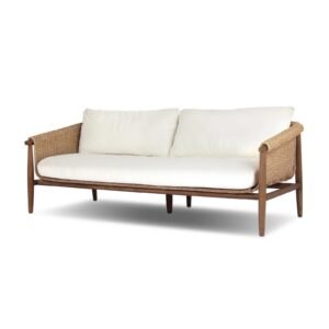 Elara Woven Wood Sofa