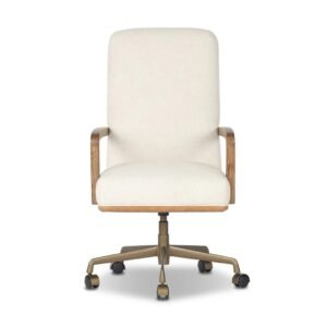 Avenna Wood-Arm Office Chair