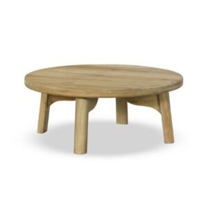 Arlo Round Oak Coffee Table
