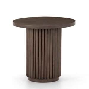 Varen Fluted Round Side Table