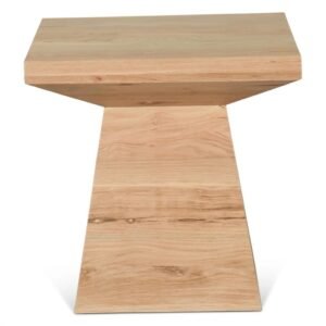 Arven Natural Wood Pedestal Table