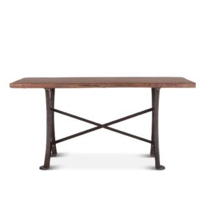 Mercer Industrial Wood Dining Table
